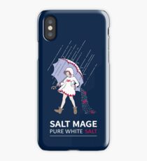 Pure White Salt Mage iPhone Case/Skin
