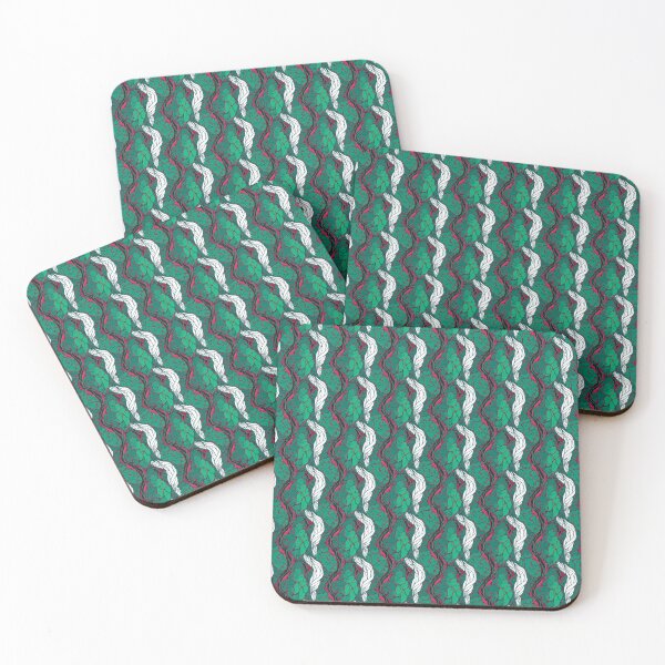 Item preview, Celestial Harmony: Elegant Green Geometrical Pattern designed and sold by Noorkin.