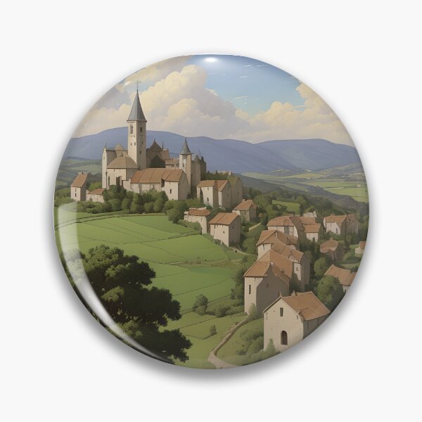 Item preview, The Picturesque Village designed and sold by telemakhos-.