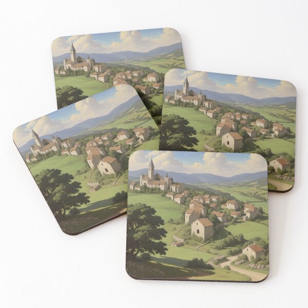 Item preview, The Picturesque Village designed and sold by telemakhos-.