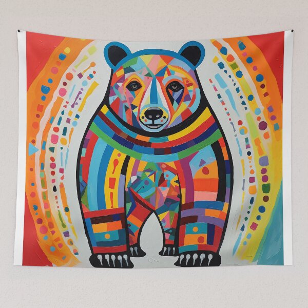 Item preview, Bear full of colors designed and sold by Art91design.