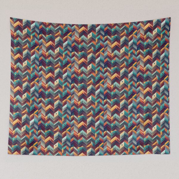 Item preview, Retro Revival Pattern - No. 7 designed and sold by Witty-Whimsy.