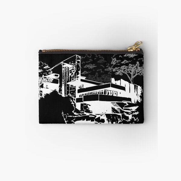 Item preview, Falling Water house sketch black  designed and sold by TinyTreeHugger.