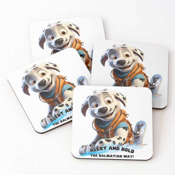 Item preview, Dalmatian's Snow Spot Adventure: Ski Mountain Tee designed and sold by Moisky Art.