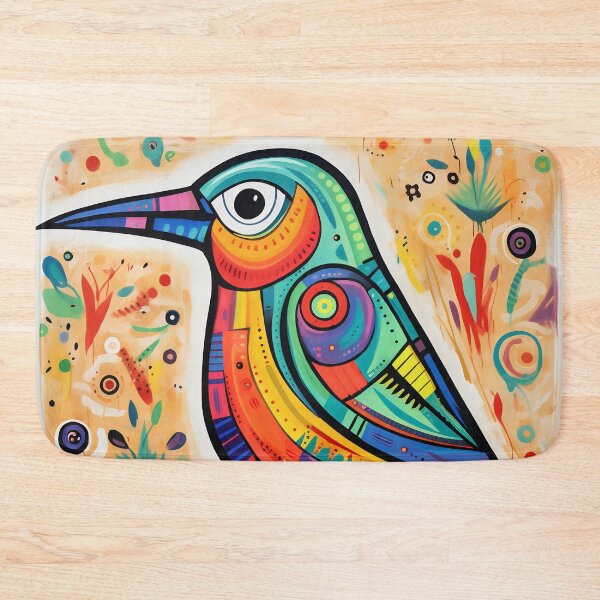 Item preview, Bird full of colors designed and sold by Art91design.