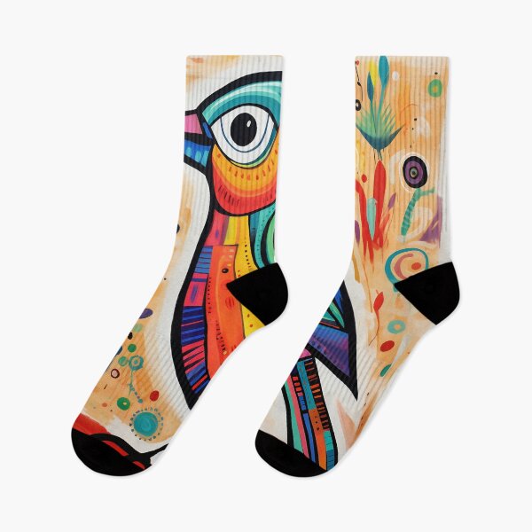 Item preview, Bird full of colors designed and sold by Art91design.