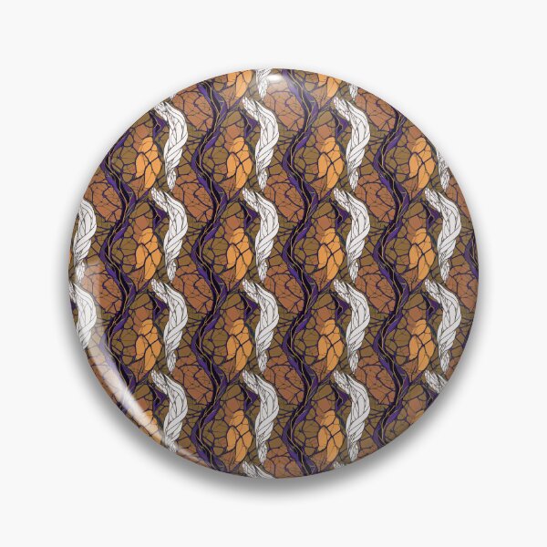 Item preview, Celestial Harmony: Elegant Orange Geometrical Pattern designed and sold by Noorkin.