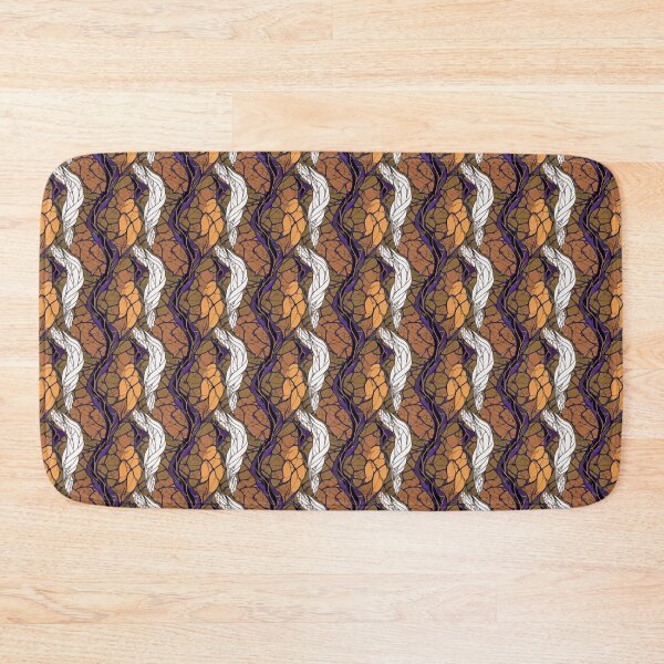 Item preview, Celestial Harmony: Elegant Orange Geometrical Pattern designed and sold by Noorkin.