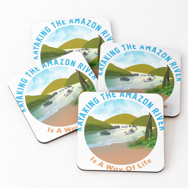 Item preview, kayaking the amazon river designed and sold by Inspiclothing.