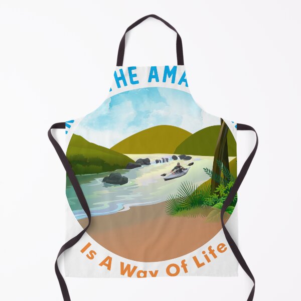 Item preview, kayaking the amazon river designed and sold by Inspiclothing.