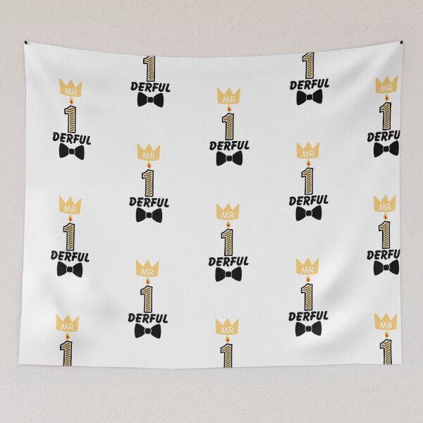 Item preview, Mr 1 derful (wonderful) 1st birthday baby design  designed and sold by Tshepomuza.
