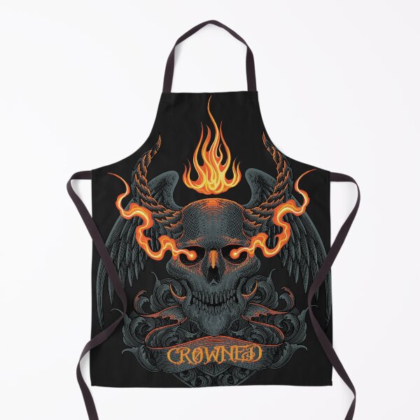 Item preview, Crowned Demon Skull designed and sold by WOLForDEER.
