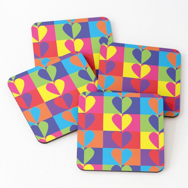 Item preview, Disco Hearts designed and sold by PilgrimCraft.