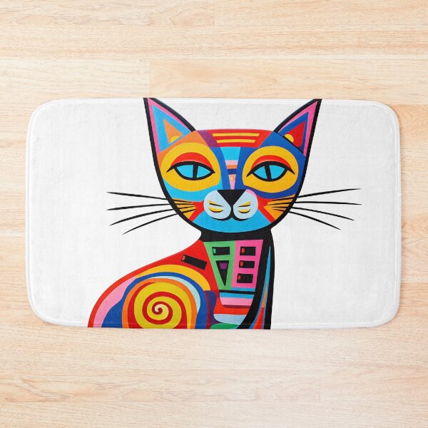 Item preview, Cat full of colors designed and sold by Art91design.