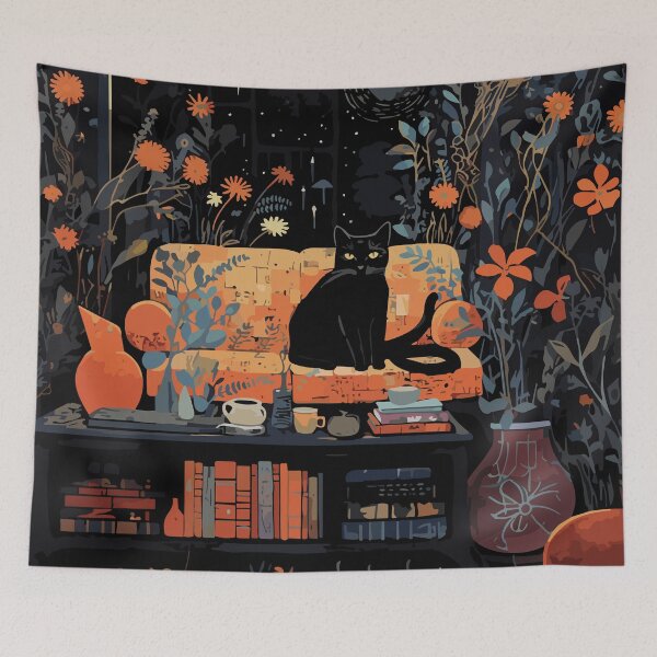Item preview, Black Cat's Sanctuary designed and sold by meggydesigns.