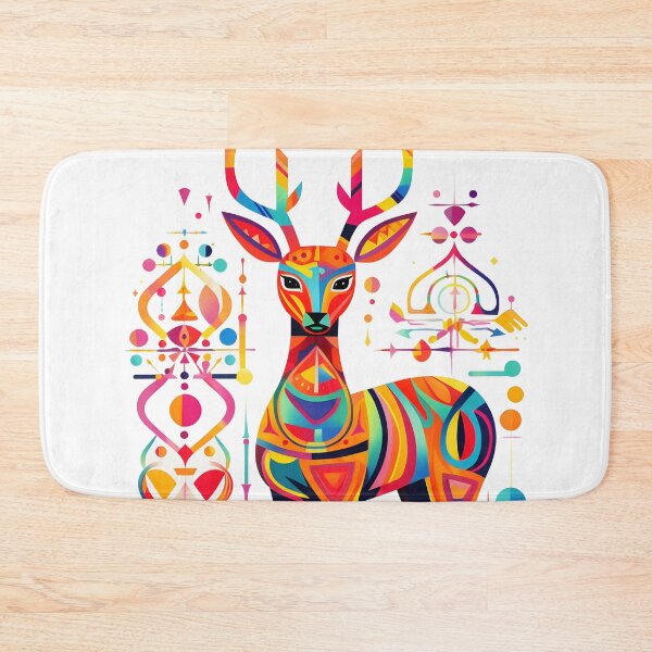 Item preview, Deer full of colors designed and sold by Art91design.
