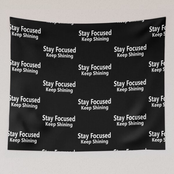 Item preview, Stay Focused Keep Shining t-shirts  designed and sold by DesignYourWaystore.