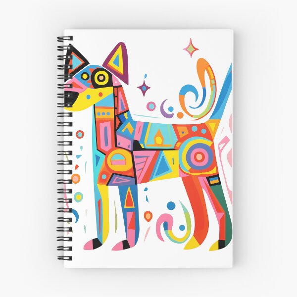 Item preview, Dog full of colors designed and sold by Art91design.