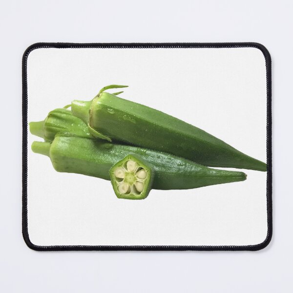 Item preview, okra and water fresh okra green okra designed and sold by Yodthip.