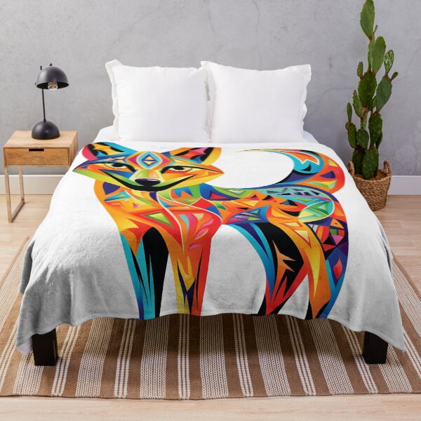 Item preview, Fox full of colors designed and sold by Art91design.