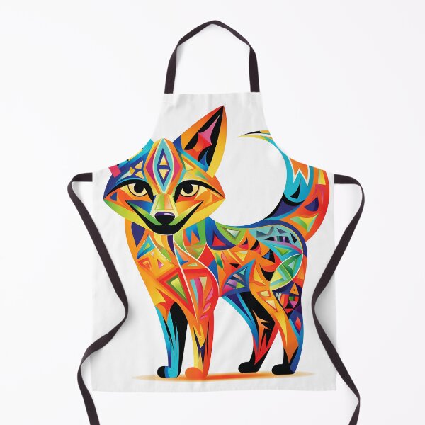 Item preview, Fox full of colors designed and sold by Art91design.