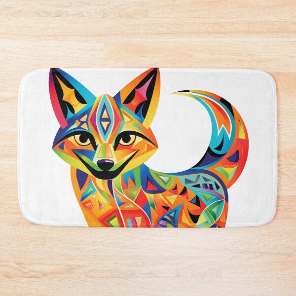 Item preview, Fox full of colors designed and sold by Art91design.