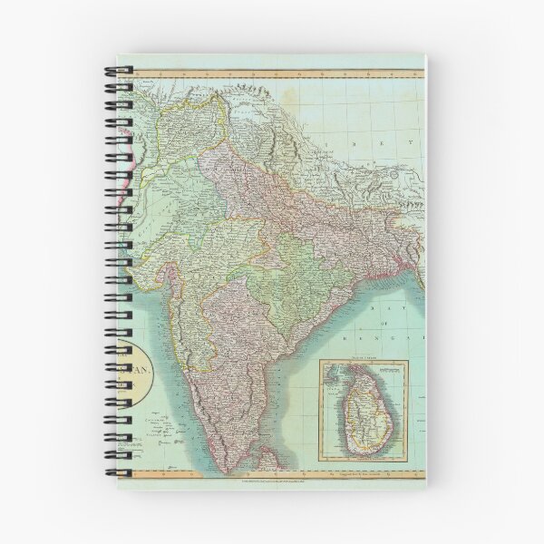 Item preview, 1806 map of India designed and sold by Francespoppy.