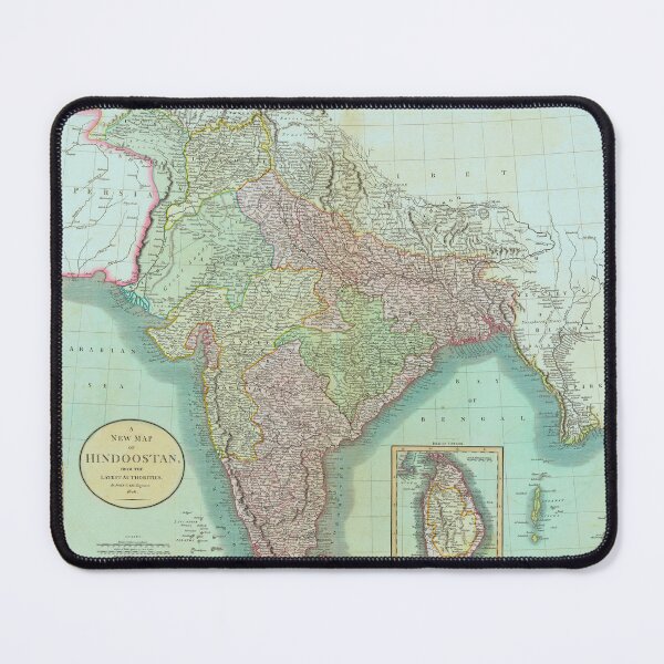 Item preview, 1806 map of India designed and sold by Francespoppy.