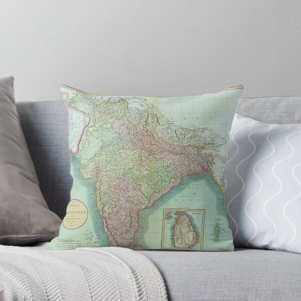 Item preview, 1806 map of India designed and sold by Francespoppy.