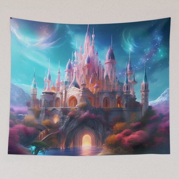 Item preview, Dreamscapes: Enchanted Astral Castle designed and sold by cardsandmoreUG.