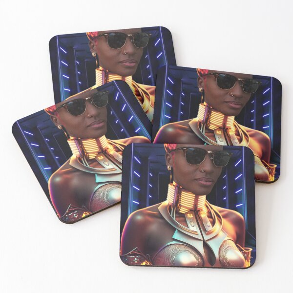 Item preview, African Space Girl; Kenya; Science Fiction; designed and sold by Mona-Leilah.