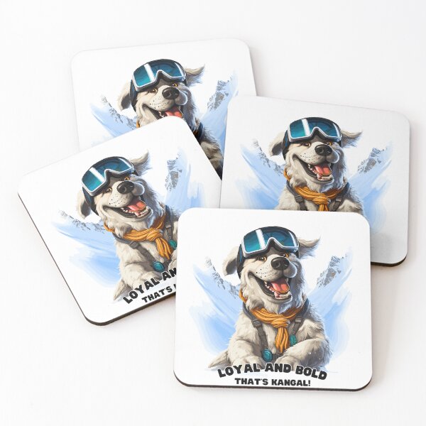 Item preview, Kangal's Majestic Mountain Ski T-Shirt designed and sold by Moisky Art.