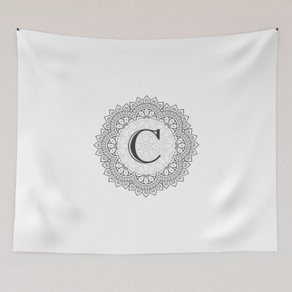 Item preview, Monogram C Ornate Circle Design designed and sold by simplymonogram.