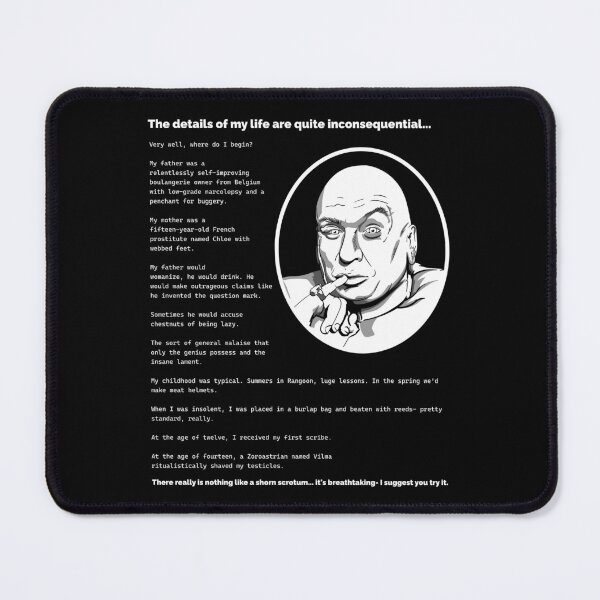 Item preview, Dr Evil's Early Life Story designed and sold by Meta Cortex.