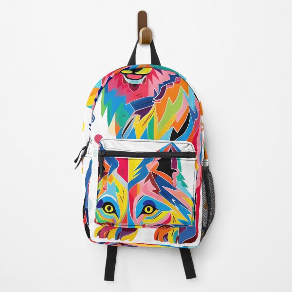 Item preview, Wolf full of colors designed and sold by Art91design.