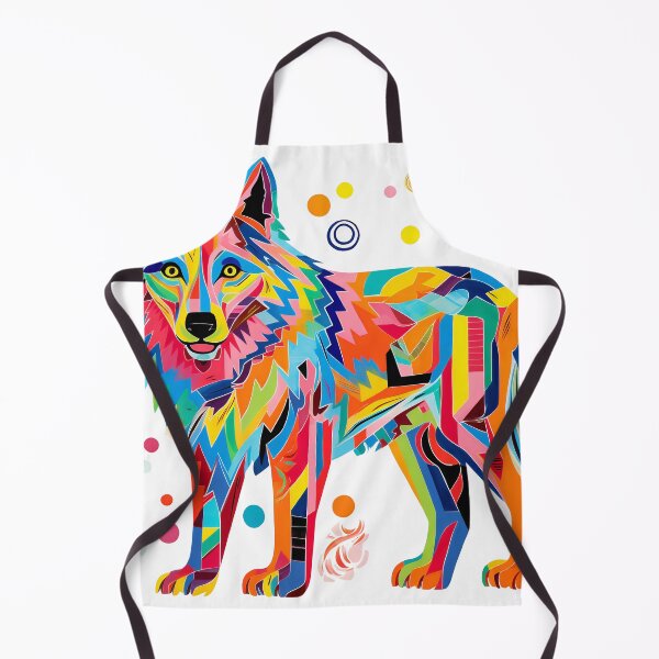 Item preview, Wolf full of colors designed and sold by Art91design.