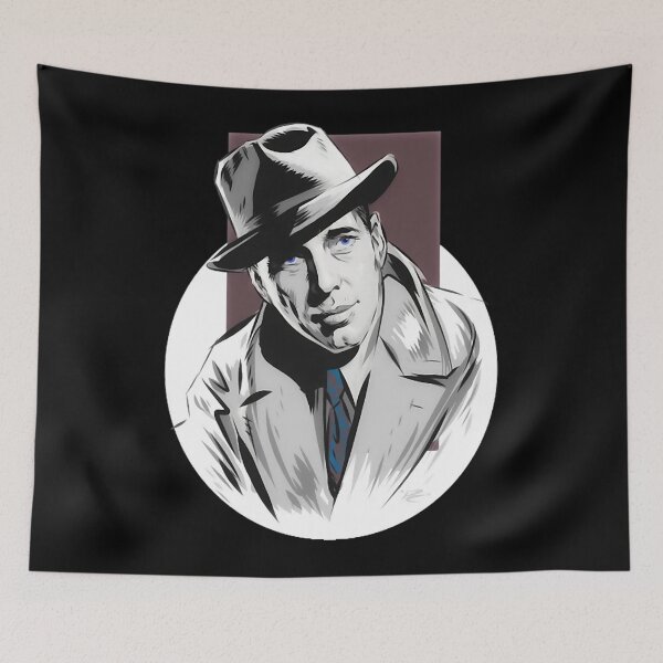 Item preview, Humphrey Bogart - An illustration by Paul Cemmick designed and sold by AugustAgeless.