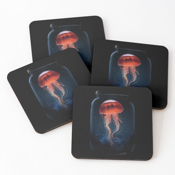Item preview, Beautiful Red JellyFish In A Jar designed and sold by NPC-Trader.