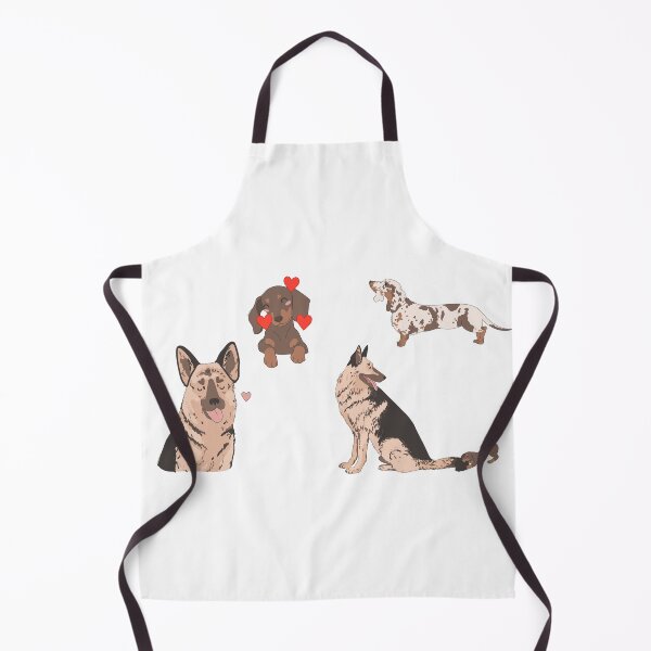 Item preview, dachshund and german shephard designed and sold by Itsdomd.
