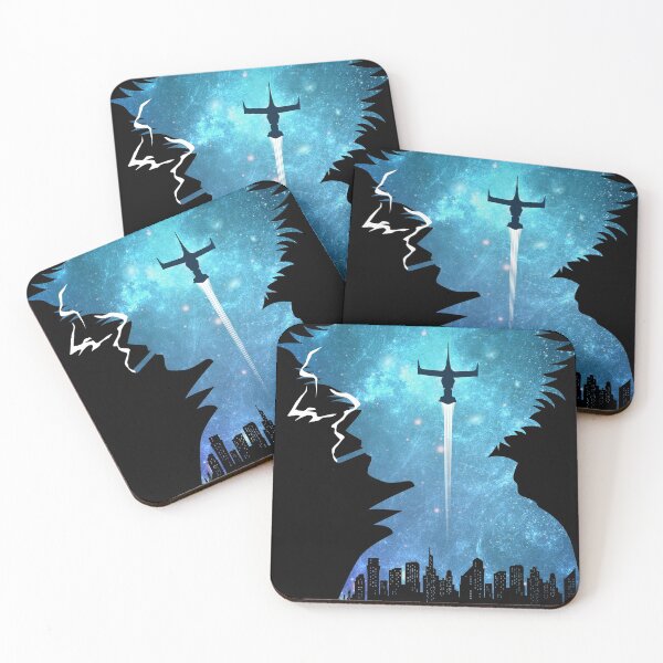 Space Cowboy Coasters (Set of 4)