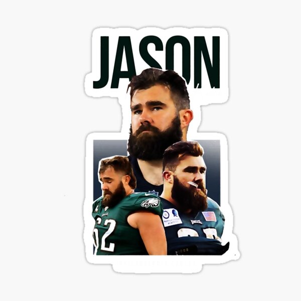 johnnystackart Travis Kelce Jersey Shirt Sticker