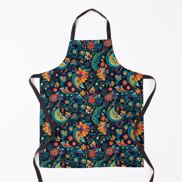 Item preview, Modern floral design inspired by Bollywood and Rococo style designed and sold by Pflugart.