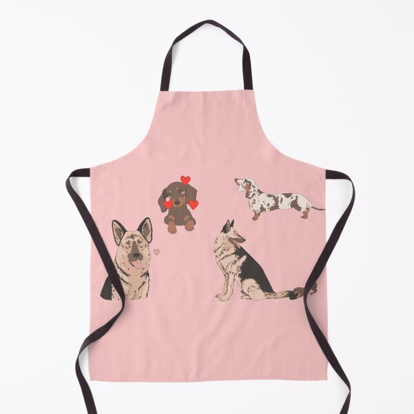 Item preview, Copy of dachshund and german shephard pink designed and sold by Itsdomd.
