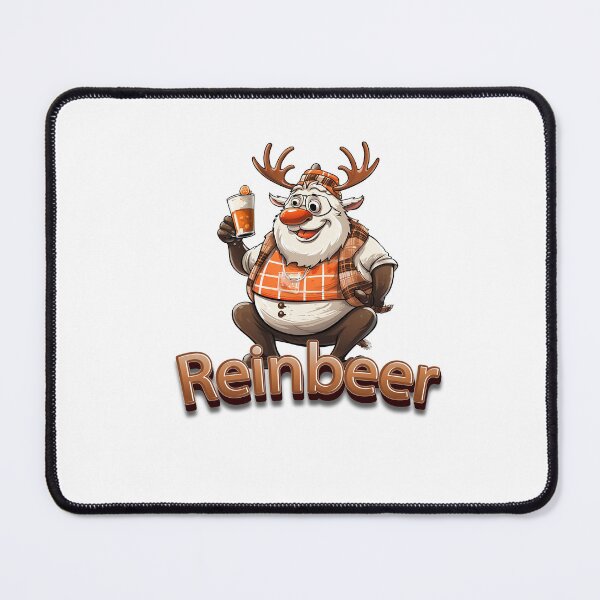 Item preview, Reinbeer - Santas Reindeer Rudolph - Reindeer Pulling Sleigh - Velvet Reindeer - Reindeer In Snow - Buff Reindeer designed and sold by JansenGS.