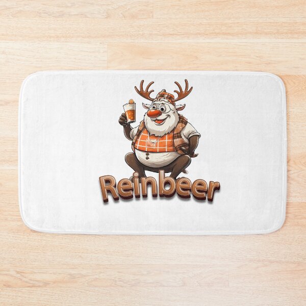 Item preview, Reinbeer - Santas Reindeer Rudolph - Reindeer Pulling Sleigh - Velvet Reindeer - Reindeer In Snow - Buff Reindeer designed and sold by JansenGS.
