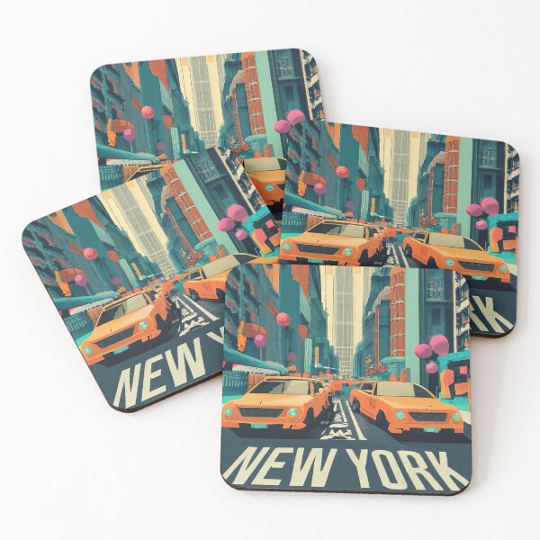 Item preview, New York City, Cities of the World, Vintage style designed and sold by emaga.