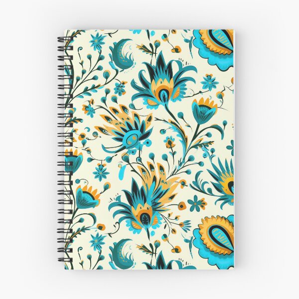 Item preview, Modern floral design inspired by Bollywood and Rococo style designed and sold by Pflugart.