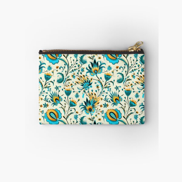 Item preview, Modern floral design inspired by Bollywood and Rococo style designed and sold by Pflugart.