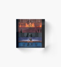 Starr Wars Comic action Acrylic Block