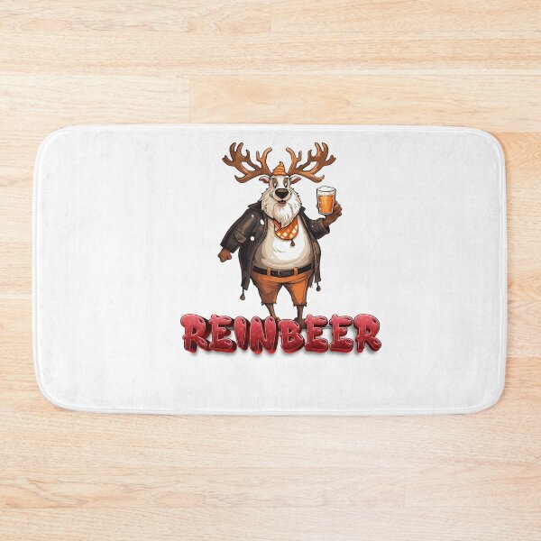 Item preview, Reinbeer - Santas Reindeer Rudolph - Reindeer Pulling Sleigh - Velvet Reindeer - Reindeer In Snow - Buff Reindeer designed and sold by JansenGS.